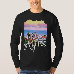 Azores Portugal Portuguese Roots Azores Souvenirs T-Shirt