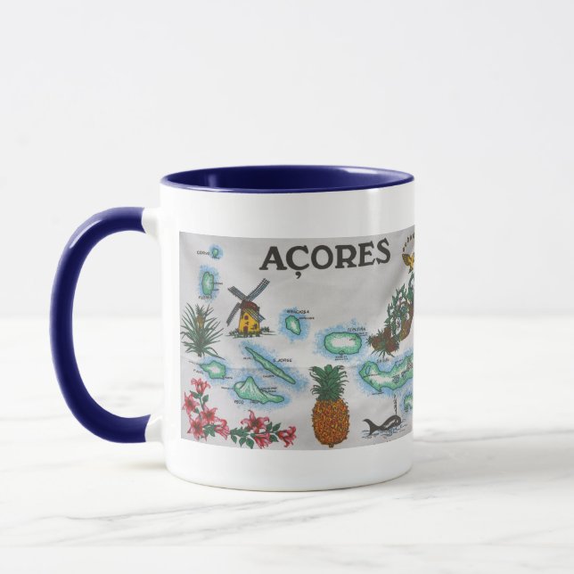 Azores souvenir mug (Left)