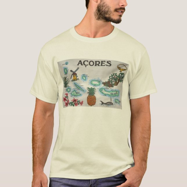 Azores souvenir T-Shirt (Front)