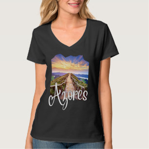 Azores Souvenirs Portuguese Roots Azores T-Shirt