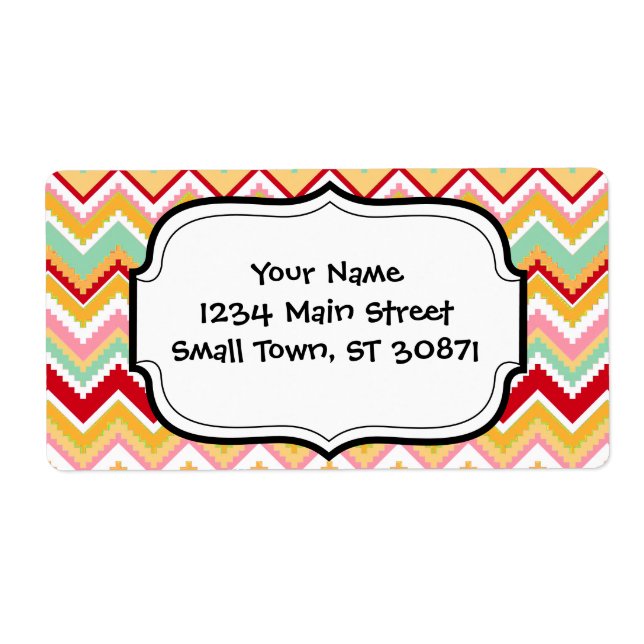 Aztec Andes Tribal Mountains Chevron Fiesta ZigZag (Front)