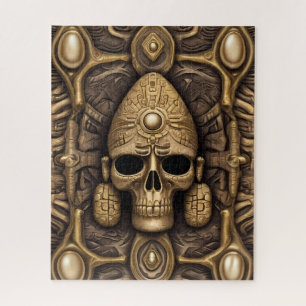 Aztec art rich and vibrant jigsaw puzzle