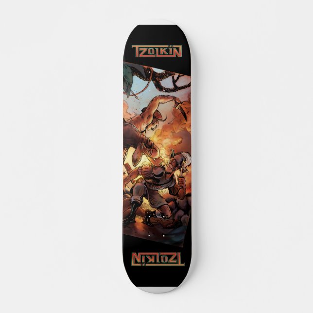 Aztec Attack Skate2 Skateboard (Front)