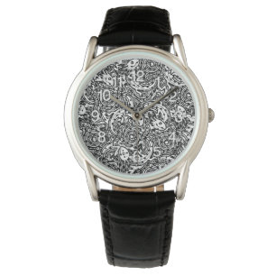 Aztec Axolotl Xolotl Tribal Pattern mythology boho Watch