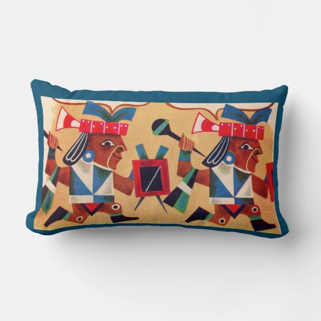 Aztec Aztecs Lumbar Cushion (Front)