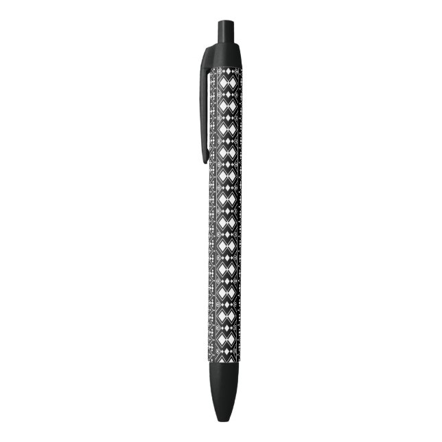 Aztec Black Ink Pen (Top (Vertical))