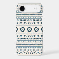 Aztec Blues Cream Mixed Motifs Pattern Case-Mate i