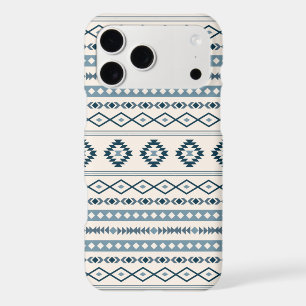 Aztec Blues Cream Mixed Motifs Pattern Case-Mate i