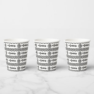 Aztec Boho Paper Cups