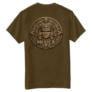 Aztec Calendar - Back hit T-Shirt