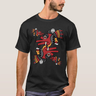 Aztec Calendar Day 02 - Ehecatl T-Shirt