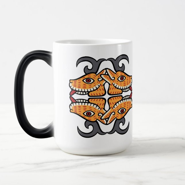 Aztec Calendar Day 07 - Mazatl Magic Mug (Left)