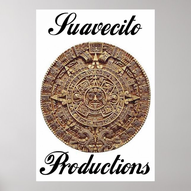 Aztec Calendar Poster (Front)