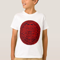 Aztec Calendar - red