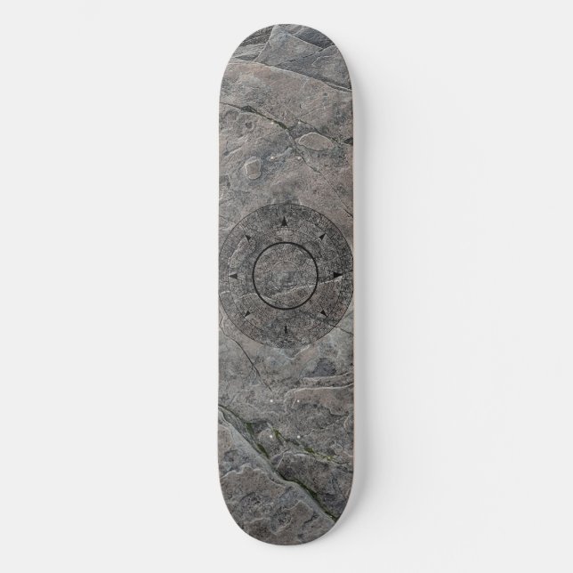 Aztec Calendar Skateboard Deck (Front)