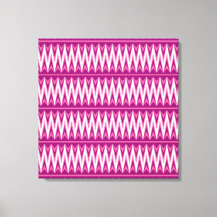Aztec Chevron #4 at VictoriaShaylee Canvas Print