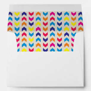 Aztec Chevron colourful Envelopes