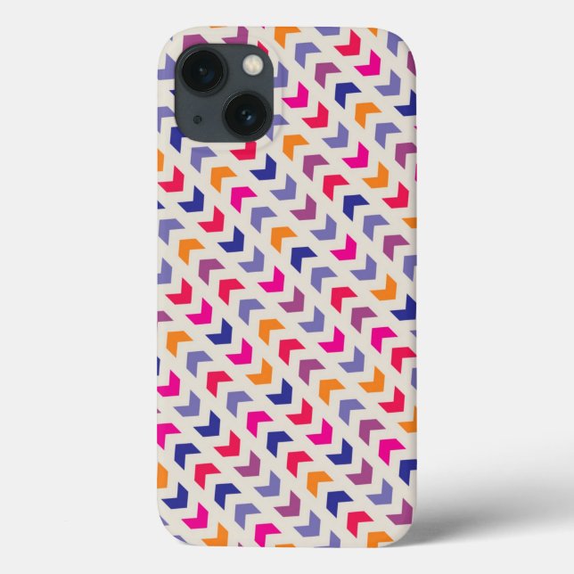 Aztec Chevron colourful pattern Case-Mate iPhone Case (Back)