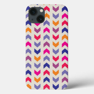 Aztec Chevron colourful pattern iPhone 13 Case