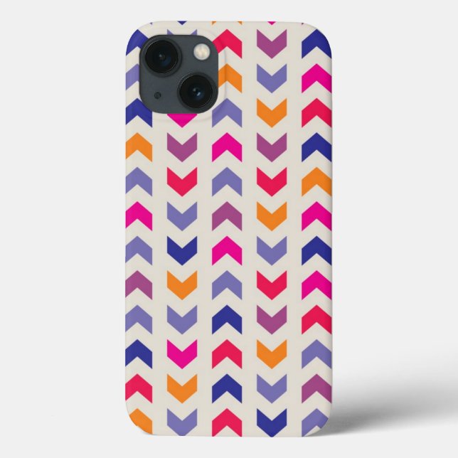 Aztec Chevron colourful pattern Case-Mate iPhone Case (Back)