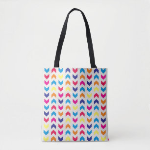 Aztec Chevron colourful Tote Bag