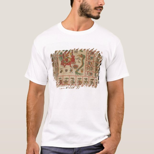 Aztec Codex Borbonicus T-Shirt (Front)