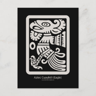 Aztec Cuauhtli - Eagle (Putty) Postcard