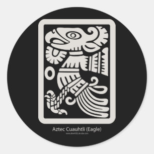Aztec Cuauhtli - Eagle (Putty) Sticker
