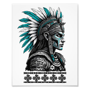 Aztec Culture Mayan Indigenous People Photo Print