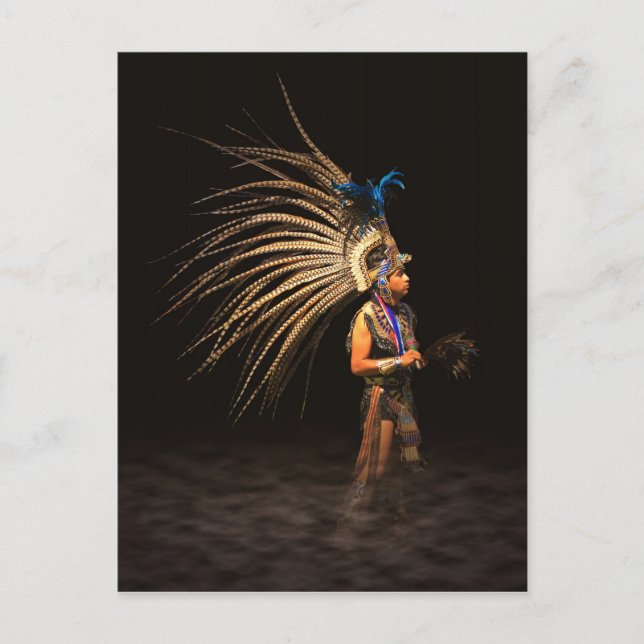 Aztec Dancer Postcard (Front)