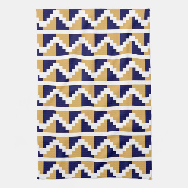 Aztec Design #8 at JessicaSuzzette Tea Towel (Vertical)