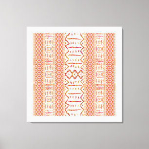 Aztec Design Canvas Print