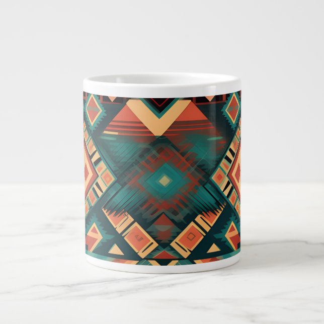 Aztec Design Coffee Cup (Front)