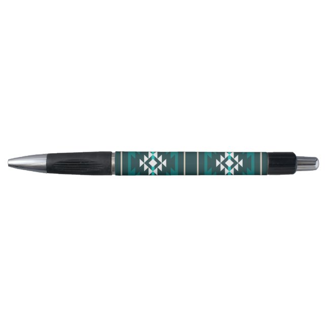 Aztec design in turquoise colour (Front)