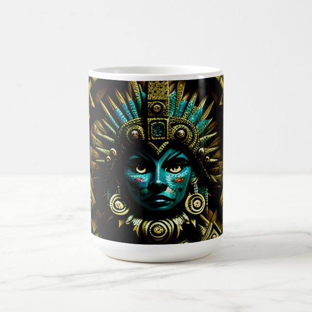 Aztec Design Pattern Two Coffee Mug (Center)