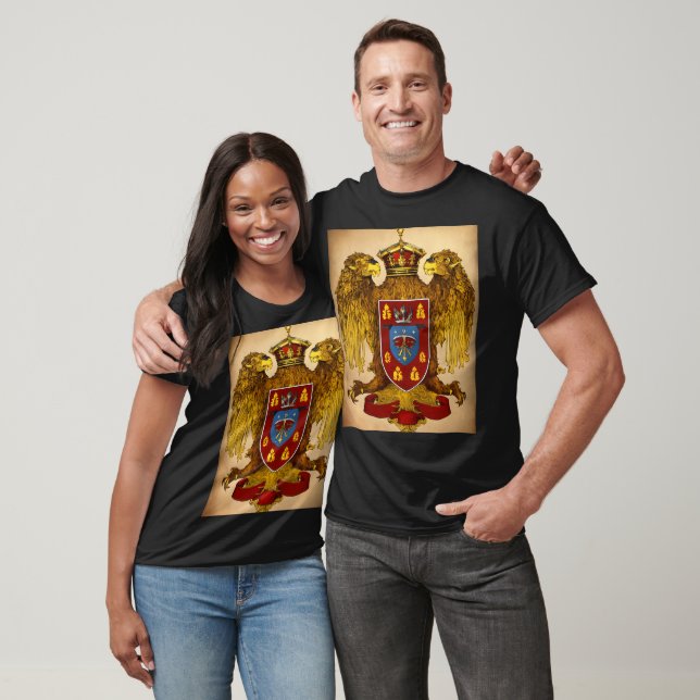  Aztec Eagle Warrior T-Shirt - Intricate Tattoo  (Unisex)