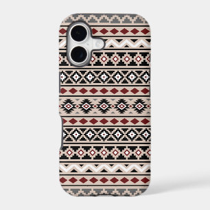 Aztec Essence II Ptn Black White Grey Red Sand