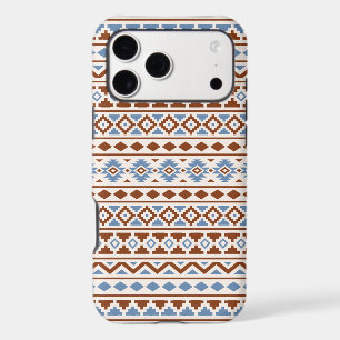 Aztec Essence Pattern II Rust Blue Cream