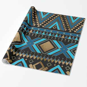 Aztec Ethnic Pattern Art Wrapping Paper