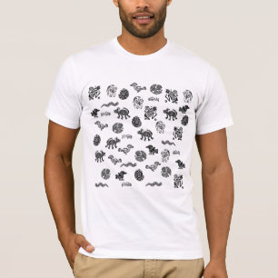 Aztec figures of animals T-Shirt