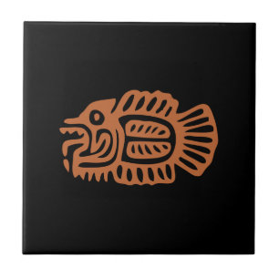 Aztec Fish Tile