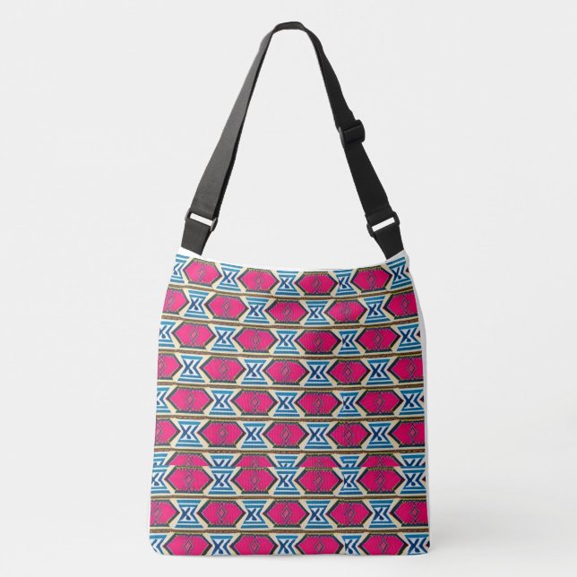 Aztec Fuchsia Bag (Front)