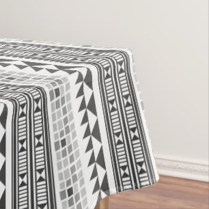 Aztec Geometric Abstract Pattern Tablecloth