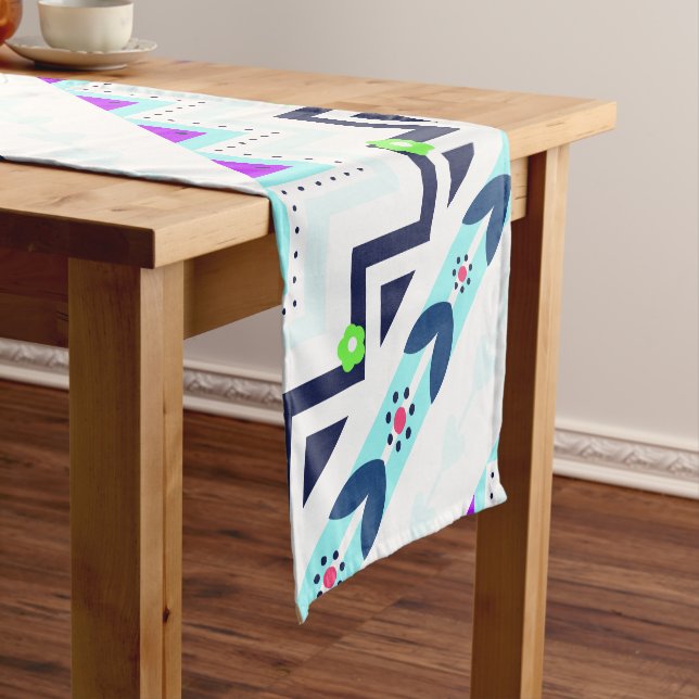 Aztec Girl Short Table Runner (In Situ)