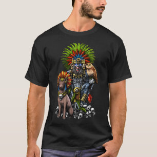Aztec God Mictlantecuhtli T-Shirt