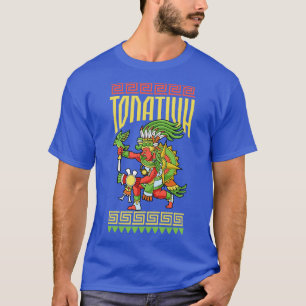Aztec God of the Sun Tonatiuh T-Shirt