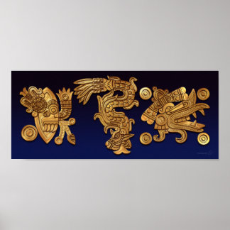 Aztec Gold Poster