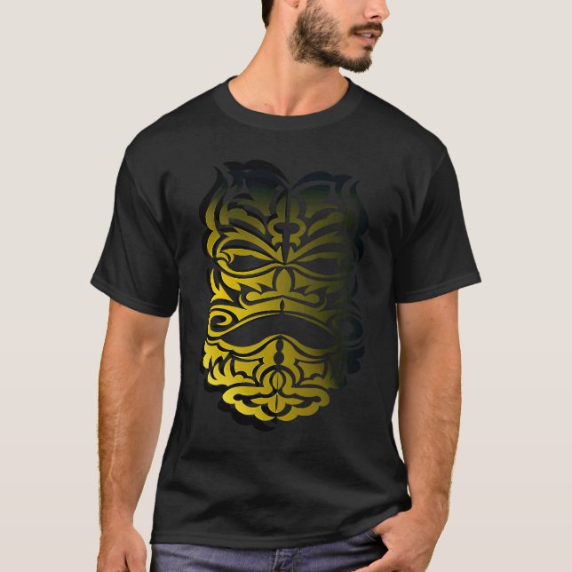 Aztec Gold Skull T-Shirt (Front)
