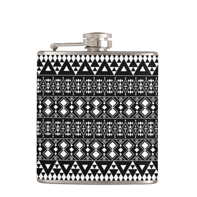 Aztec Hip Flask (Front)