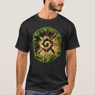 Aztec Hunab Ku Symbol T-Shirt